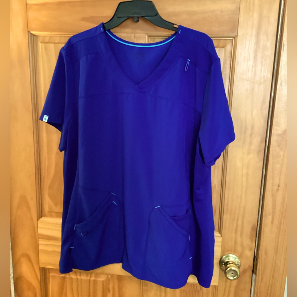 Womens Scrub Star Scrub Top 2xl